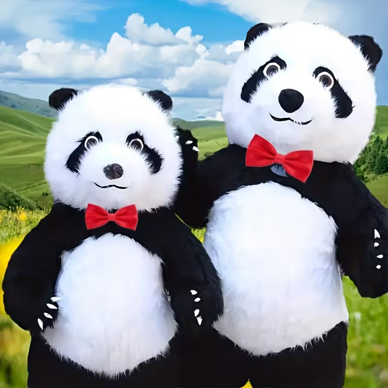 Panda Mascot Costume – Funny Inflatable Panda Doll Set
