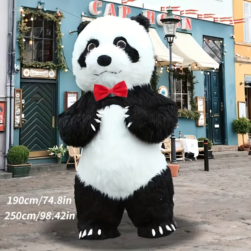 Panda Mascot Costume – Funny Inflatable Panda Doll Set