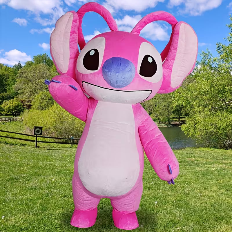 Giant Pink Stitch – Inflatable Street Performance Figure