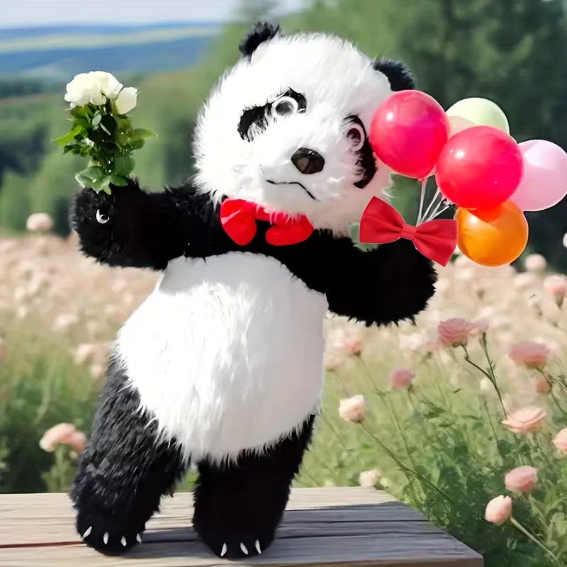 Panda Mascot Costume – Funny Inflatable Panda Doll Set