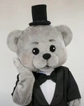Adult Black Bear Mascot Costume