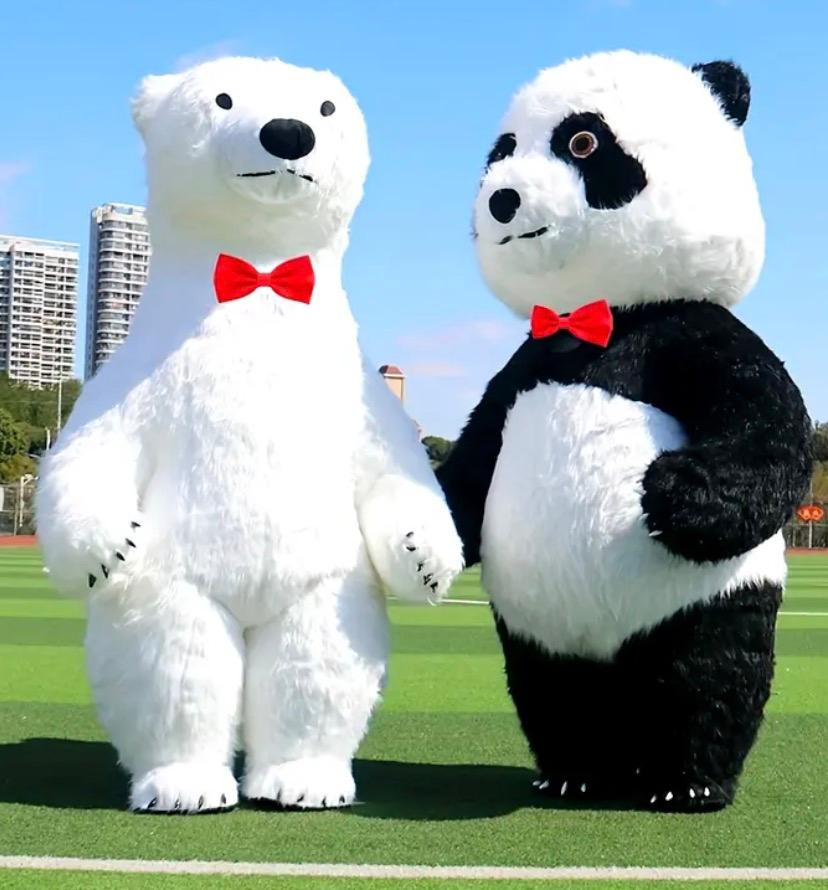 Inflatable Polar Bear Costume